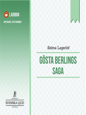 cover image of Gösta Berlings Saga